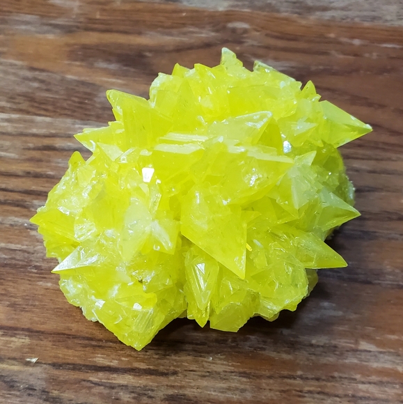 Sulfur Crystals on Matrix 0.61 lbs - Picture 7 of 17